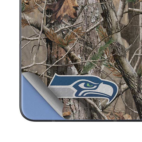 NFL Seattle Seahawks Realtree AP Camo Galaxy Z Fold5 5G Skin